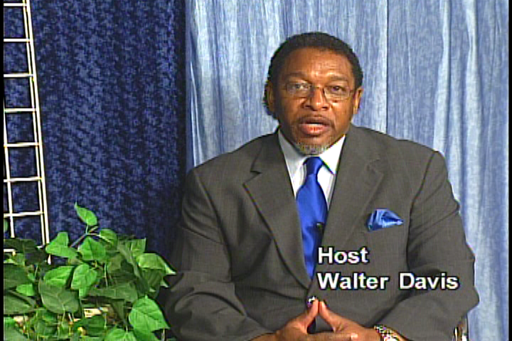 Walter Hosting his show.